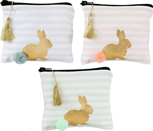 Kosmetiktasche Hase gestreift Kosmetiktasche Hase gestreift ohne Hintergrund