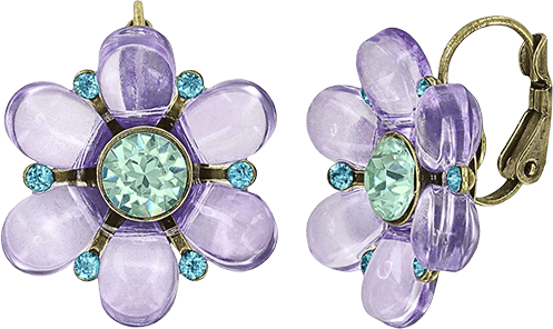 Daisy Love Ohrring Lila Daisy Love Ohrring Lila