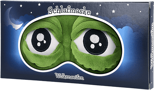Schlafmaske Froschaugen Schlafmaske Froschaugen
