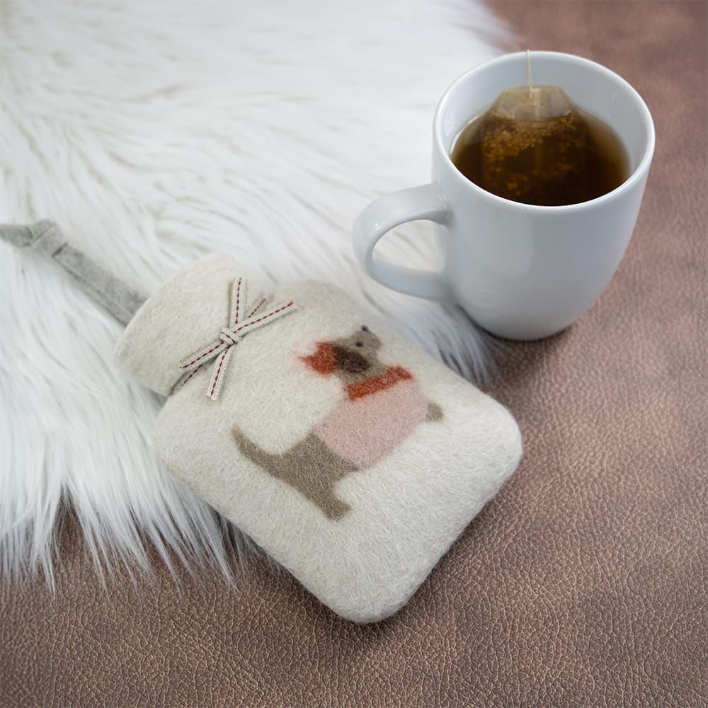 Mini-Wärmflasche Dackel