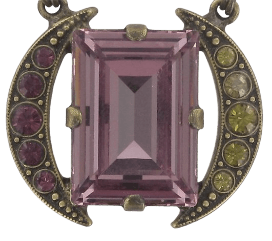 Art Deco Oriental Kette Rosa Art Deco Oriental Kette Rosa