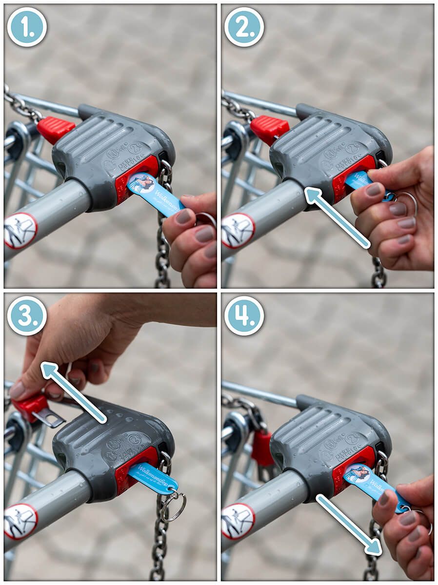 Einkaufswagenlöser Perfect Day