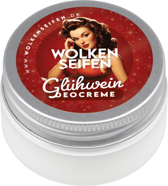 Weihnachts-Deocreme Glühwein ohne Hintergrund