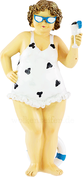 Dekofigur Shari Curvy Dekofigur handbemalt
