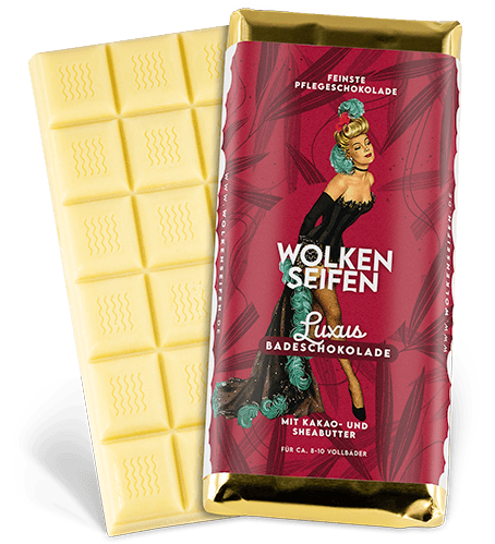 Badeschokolade Luxus Wolkenseifen Badeschokolade Luxus