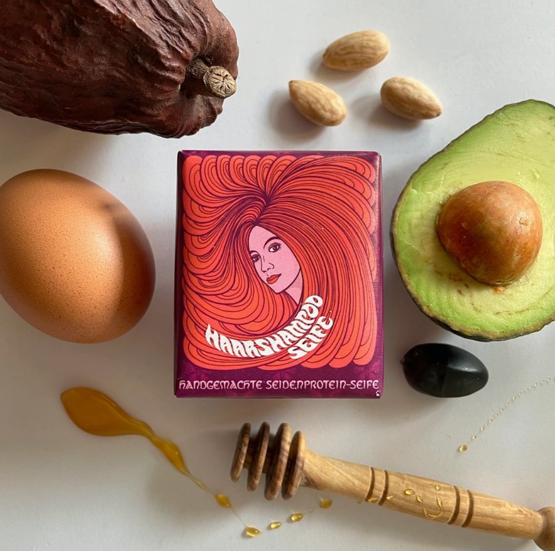 Seidenprotein-Haarseife