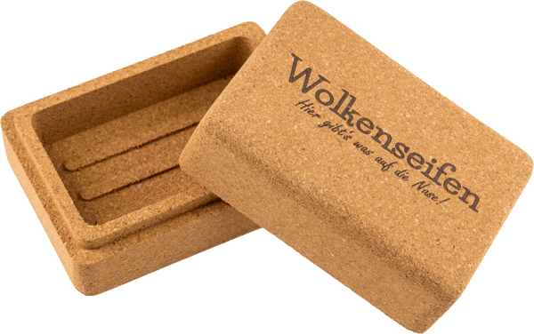 Seifendose aus Kork
