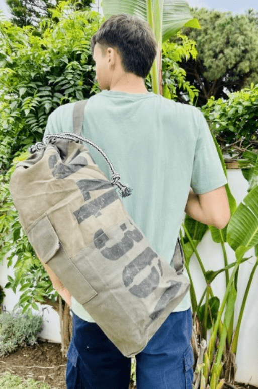 Oversize Rucksack Creme