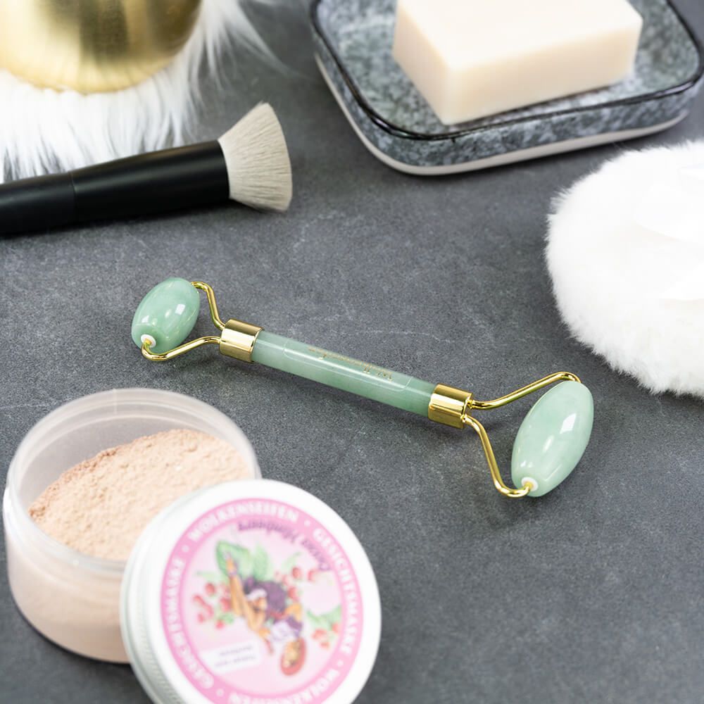 Face Roller Aventurin Grün