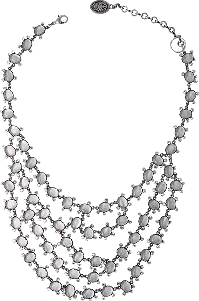 Melody Drops Collier Weiß 2 Melody Drops Collier Weiß 2
