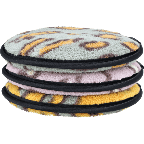 Mikrofaser-Abschminkpads Leo 3er Set Mikrofaser-Abschminkpads Leo 3er Set