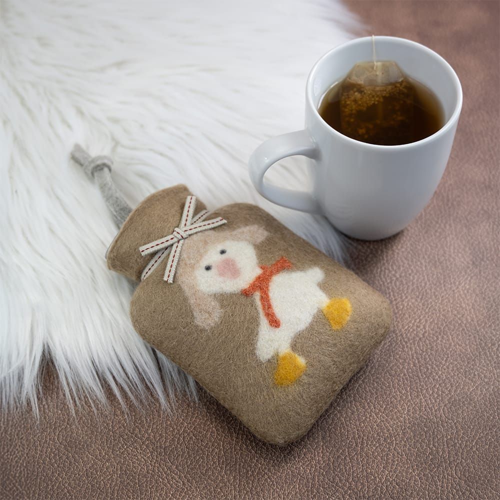 Mini-Wärmflasche Ente