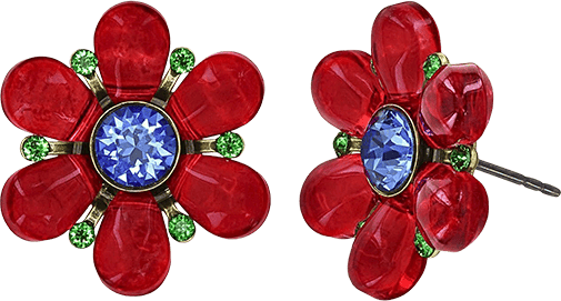 Daisy Love Ohrstecker Rot 2 Daisy Love Ohrstecker Rot 2