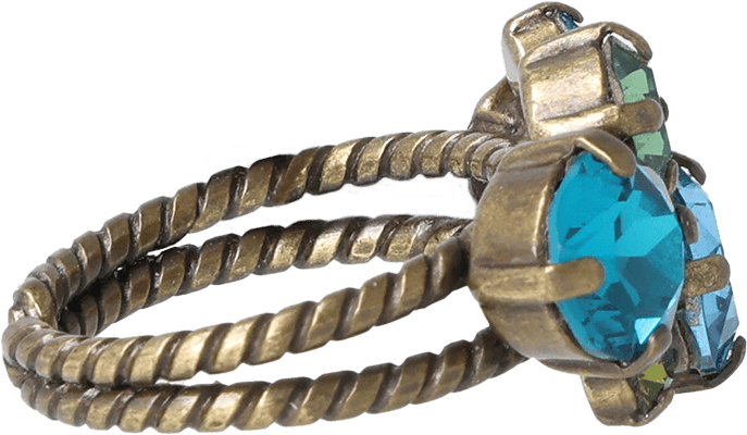 Ballroom Ring Blau-Grün 2 Ballroom Ring Blau-Grün 2