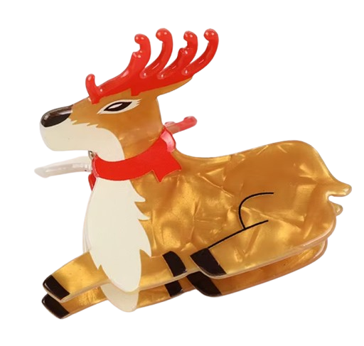 Haarkralle Rentier Haarkralle Rentier