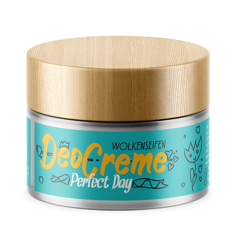 Deocreme Perfect Day Glastiegel Deocreme Perfect Day Glastiegel ohne Hintergrund