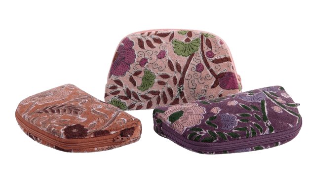 Samttasche Eleana Purple Samttasche Eleana Purple