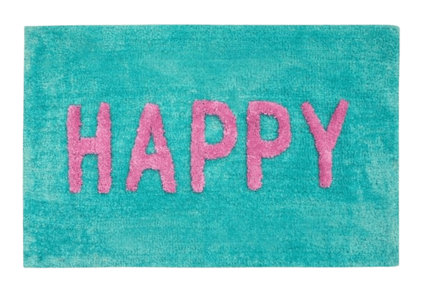 Badematte Happy Türkis Badematte Happy Türkis