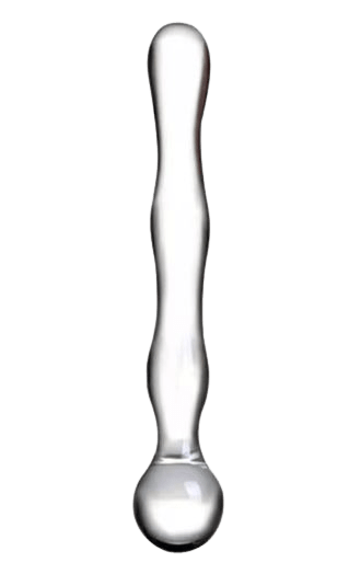 Glas-Dildo James Glasdildo Transparent