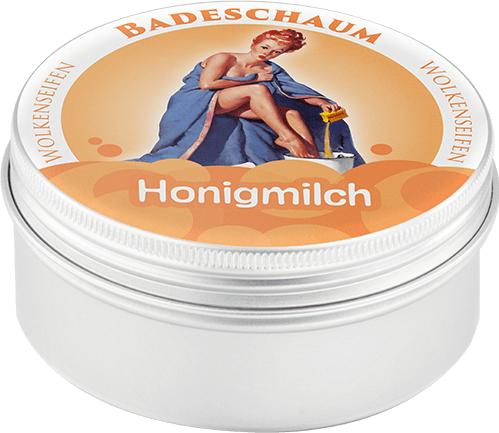 Badeschaum Honigmilch Badeschaum Sternschnuppe ohne Hintergrund