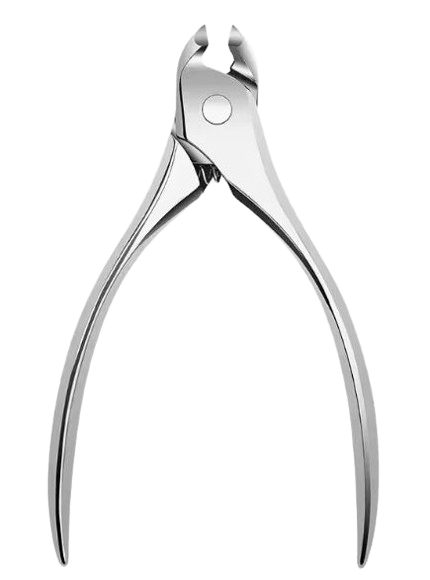 Nagelzange schräg Edelstahl