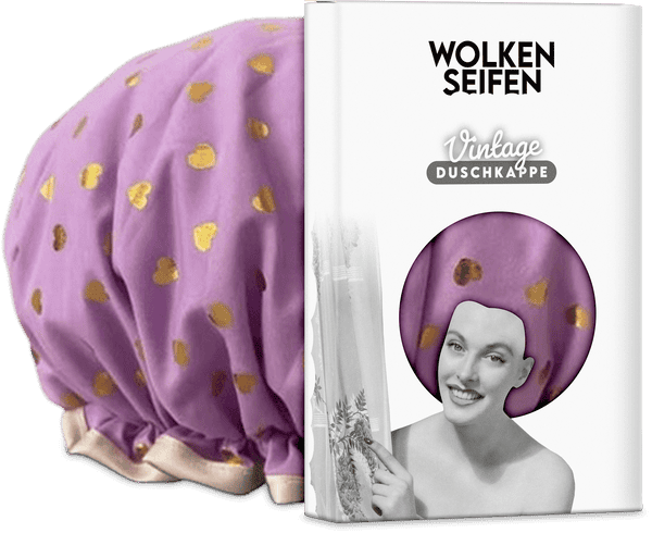 Showercap Love Purple Showercap Love Purple