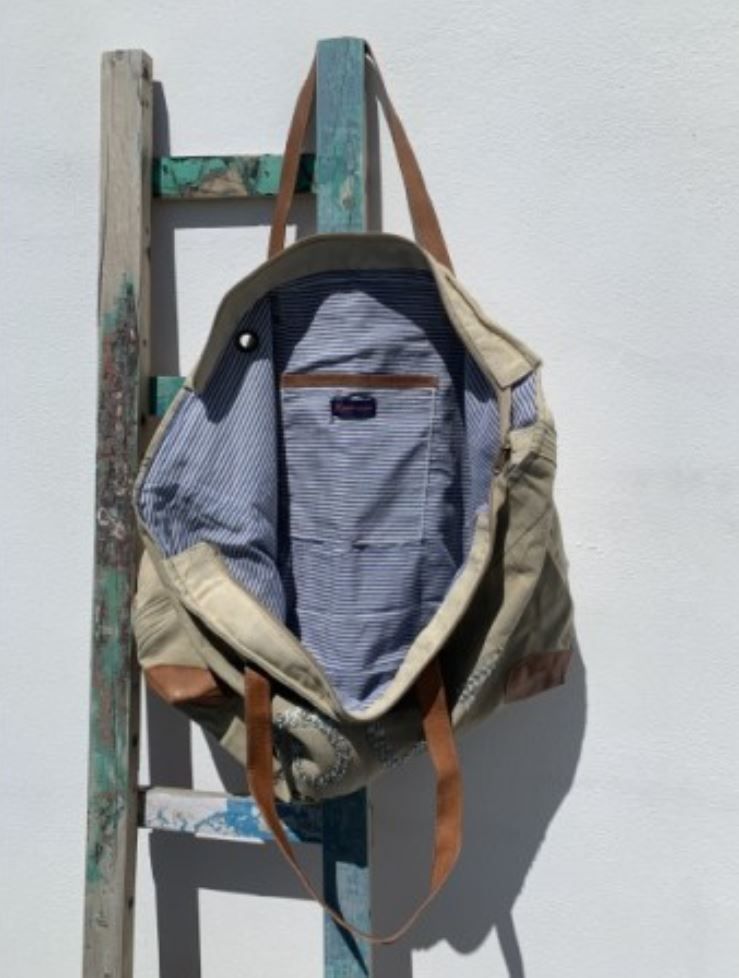 Segeltuchtasche Love