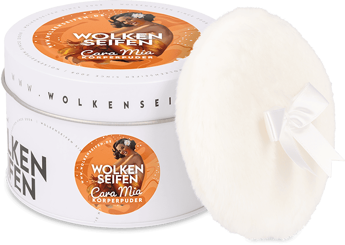 Körperpuder Cara Mia Körperpuder (Trockenshampoo) Cara Mia ohne Hintergrund