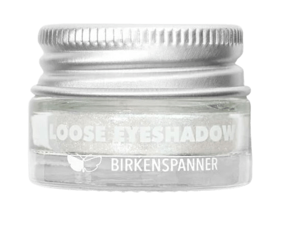 Glitzerpigment Silver Loser Glitzer-Lidschatten Frosted Silver