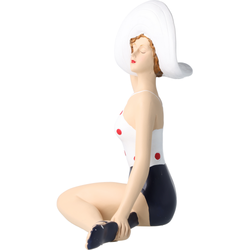 Pinup Schwimmerin mit Hut Pinup Schwimmerin mit Hut