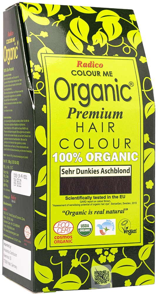 Pflanzenhaarfarbe Sehr Dunkles Aschblond Radico Pflanzliche Haarfarbe Sehr Dunkles Aschblond ohne Hintergrund