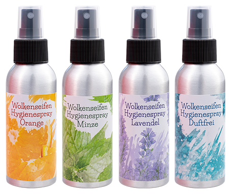 Hygienespray Wolkenseifen Hygienespray ohne Hintergrund