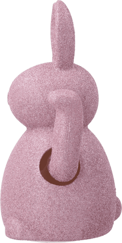 Winke-Hase glitzerrosa