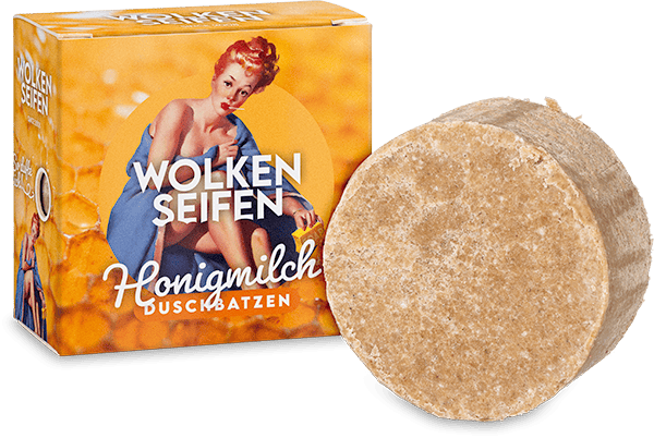 Duschbatzen Honigmilch - seifenfreie Pflege Duschbatzen Honigmilch - seifenfreie Pflege