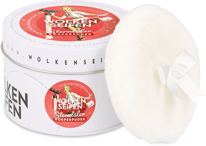 Körperpuder (Trockenshampoo) Sterntaler ohne Hintergrund