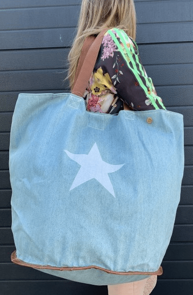 Segeltuchtasche Blue Star Segeltuchtasche Blue Star