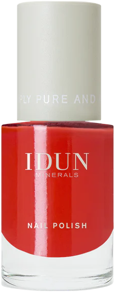 Nagellack Korall IDUN Minerals Nagellack Korall ohne Hintergrund