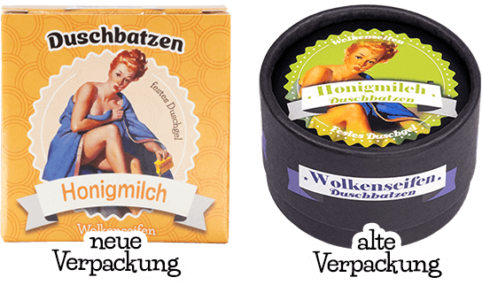 Duschbatzen Honigmilch - seifenfreie Pflege Duschbatzen Honigmilch - seifenfreie Pflege