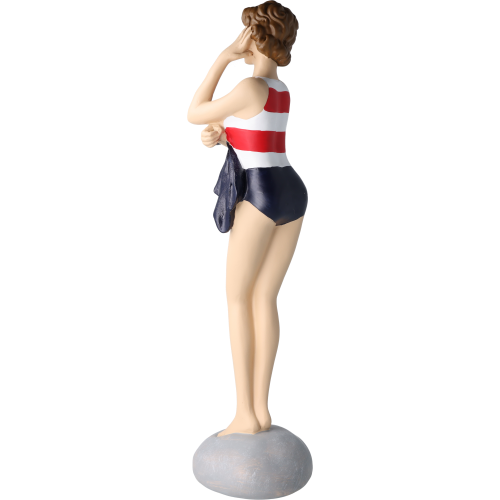 Pinup Schwimmerin mit Handtuch Pinup Schwimmerin mit Handtuch