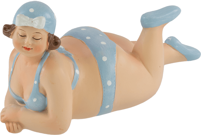 Molliges Dekofigur-Set blau klein Molliges Dekofigur-Set blau klein