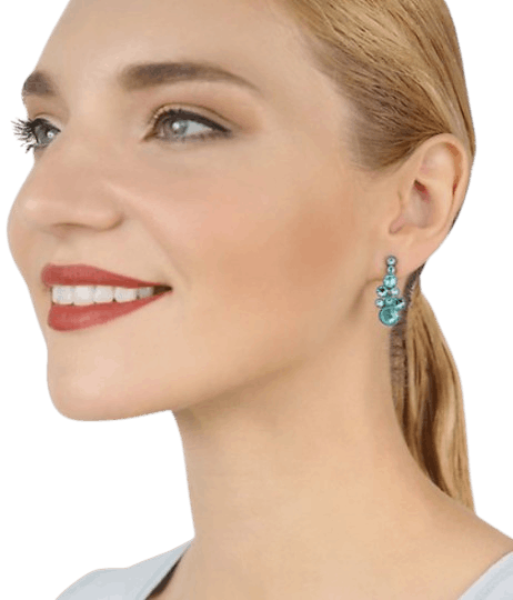 Water Cascade Ohrstecker Blue-Green Water Cascade Ohrstecker Blue-Green
