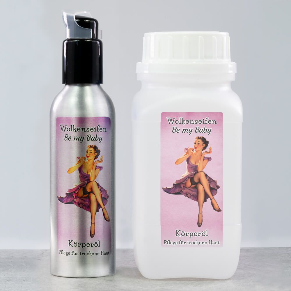 Körperöl Nachfüllpack Be my Baby - 500 ml Körperöl Nachfüllpack Be my Baby - 500 ml