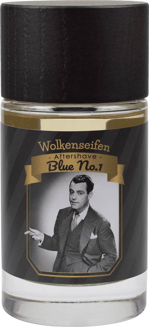 Wolkenseifen Aftershave Blue No. 1 ohne Hintergrund