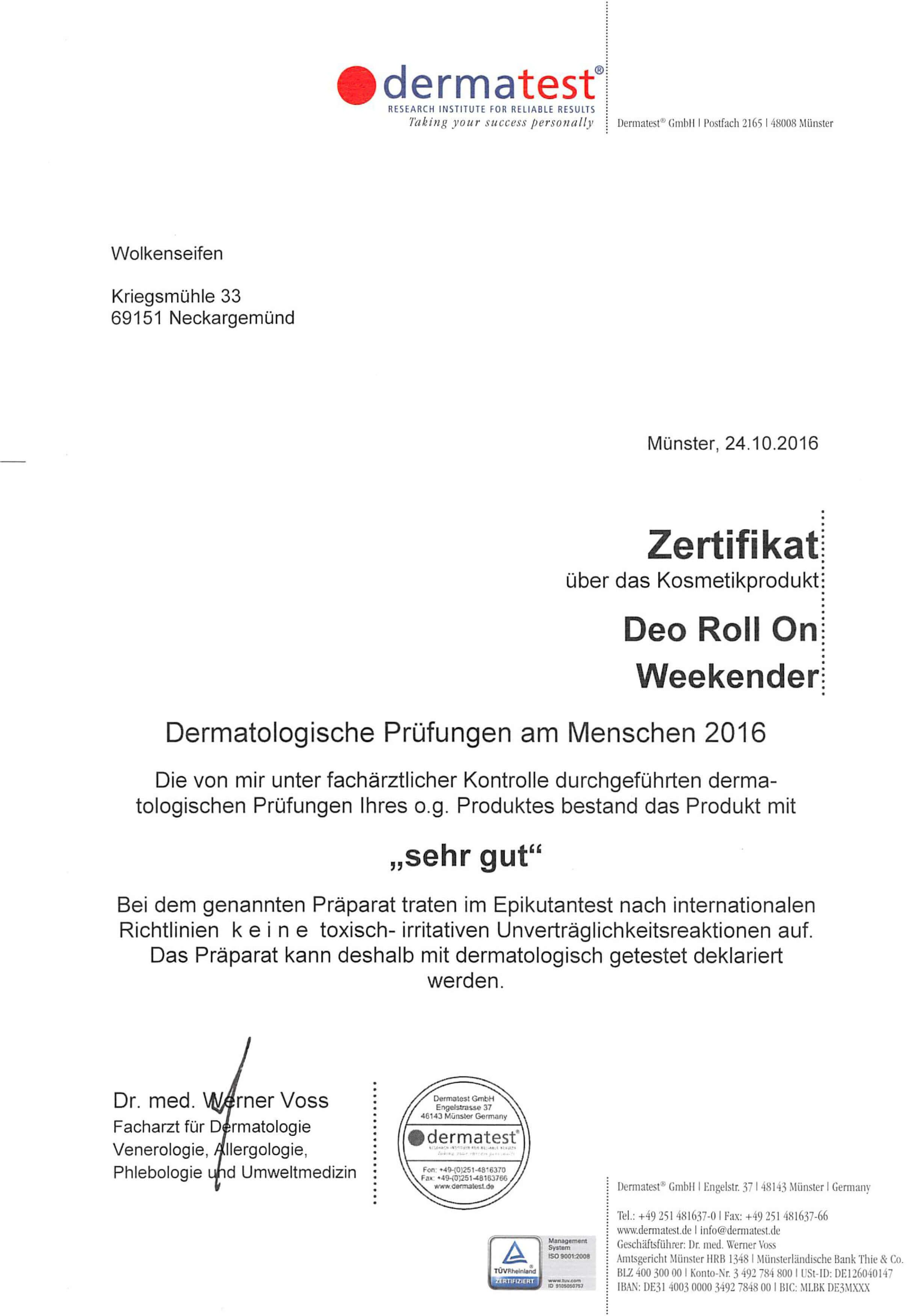 Deo Roll On Weekender Deo Roll On Weekender