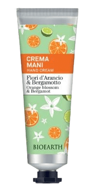 Handcreme Orangenblüte & Bergamotte maxi Bioearth Bio Handcreme ohne Hintergrund