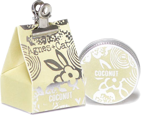 Lipbalm Coconut Agnes+Cat Lipbalm Coconut ohne Hintergrund