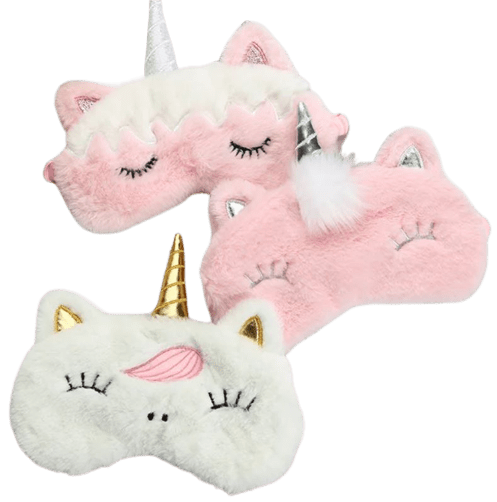 Schlafmaske Plüsch-Einhorn Schlafmaske Plüsch-Einhorn