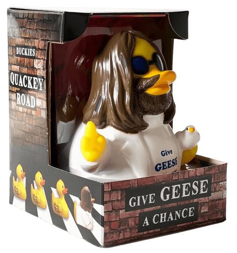 Give Geese a Chance Duck Celebriducks Give Geese a Chance Duck
