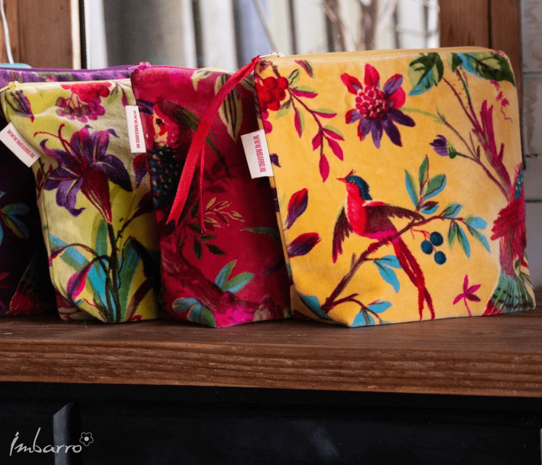 Samttasche Paradies Lime Samttasche Paradies Lime