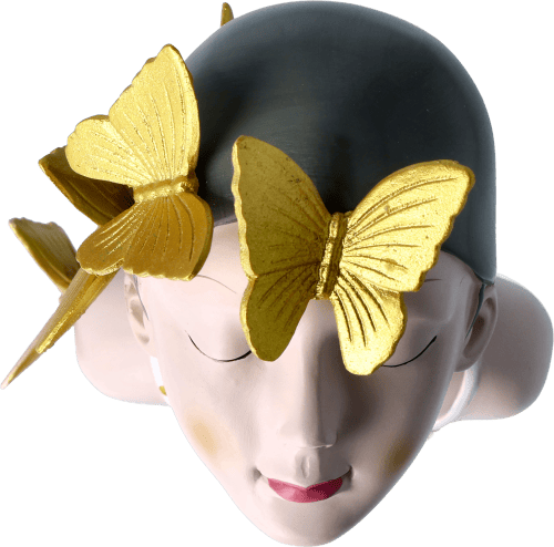 Mädchen mit Schmetterlingen